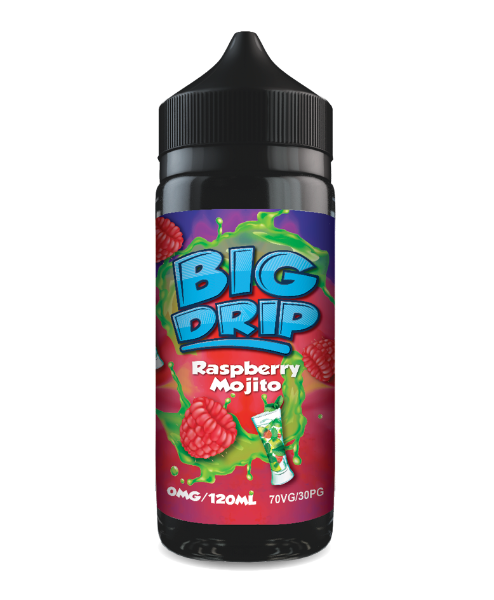 Raspberry Mojito Big Drip 120ml Bottle