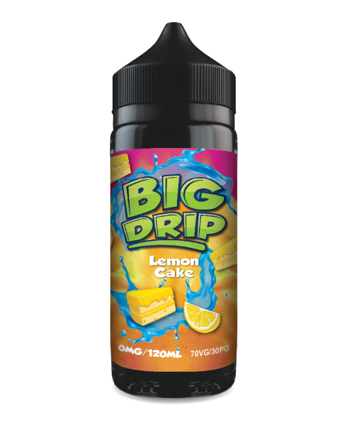 Lemon Cake Big Drip 120ml Bottle